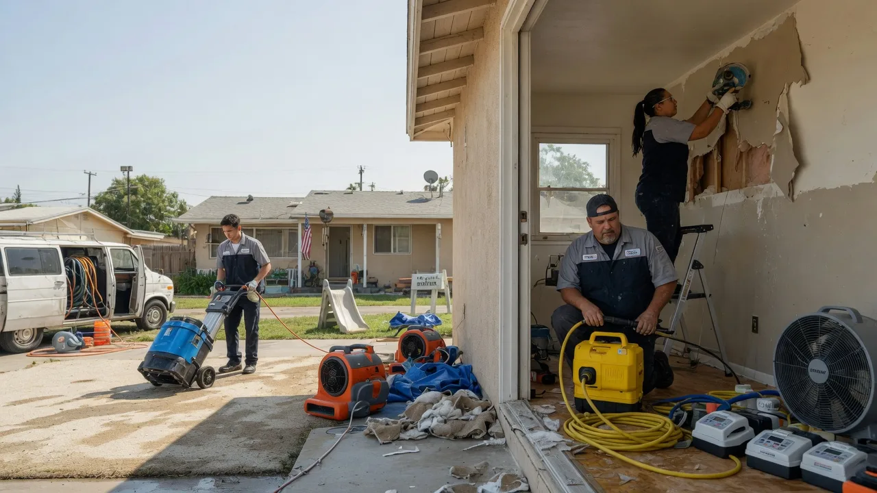 Water Damage Restoration in La Fontaine, IN near me